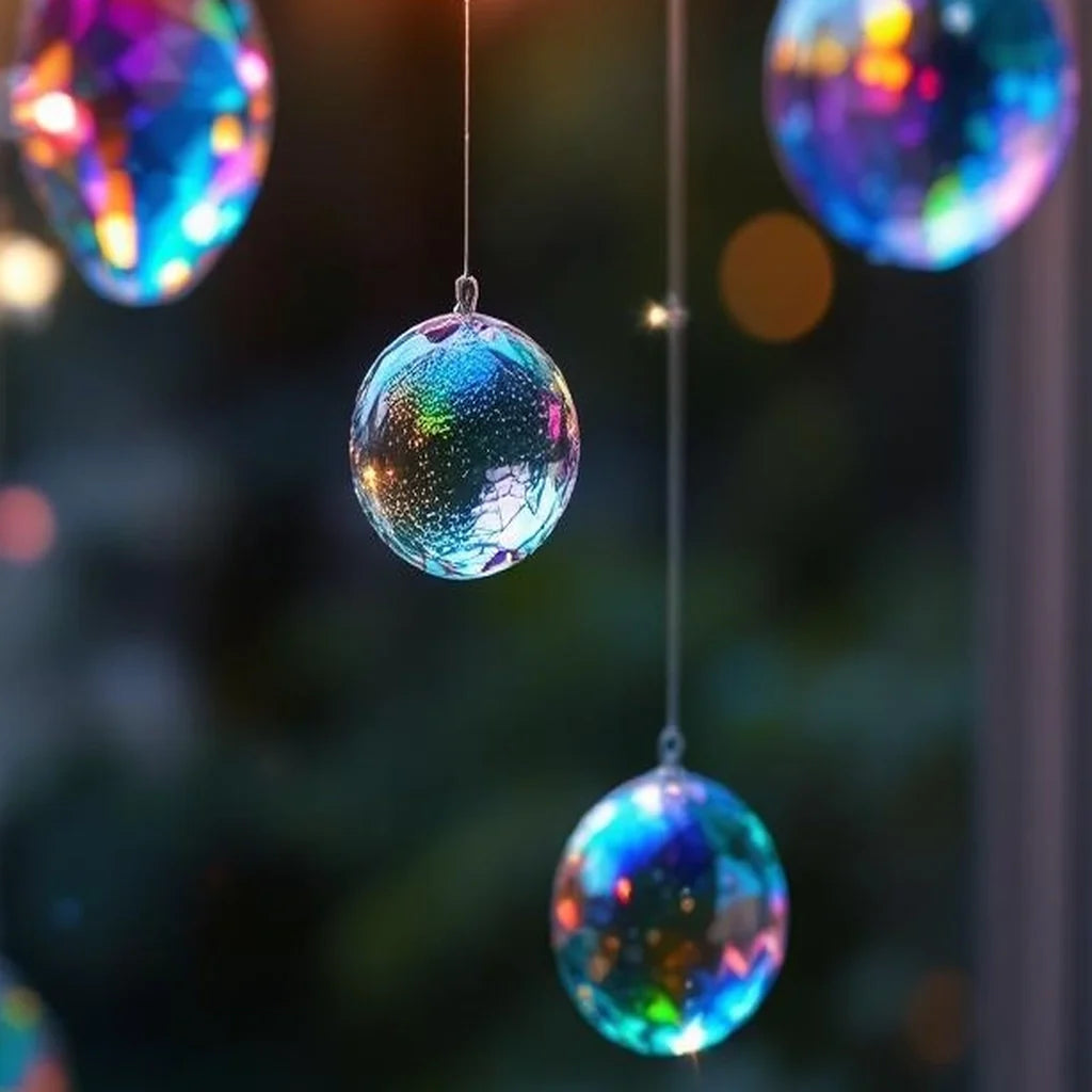 Iridescent Window Suncatcher Set