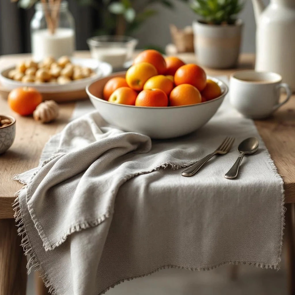 Linen Blend Table Runner