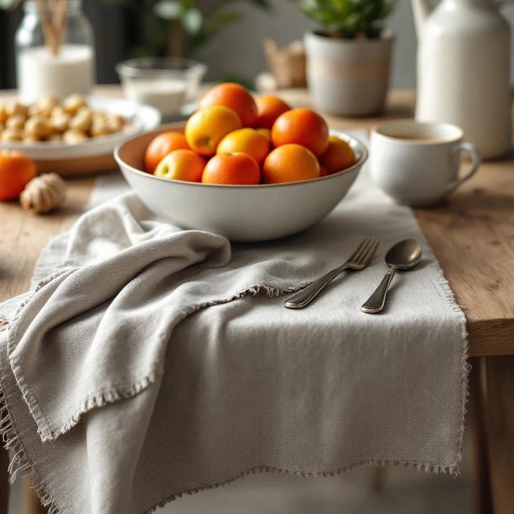 Linen Blend Table Runner