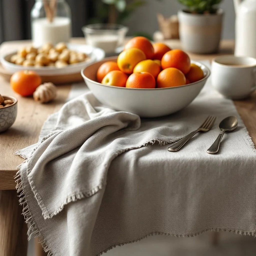 Linen Blend Table Runner