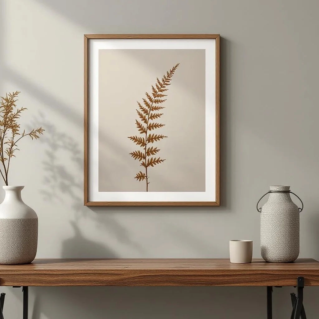 Pressed Fern Wall Print
