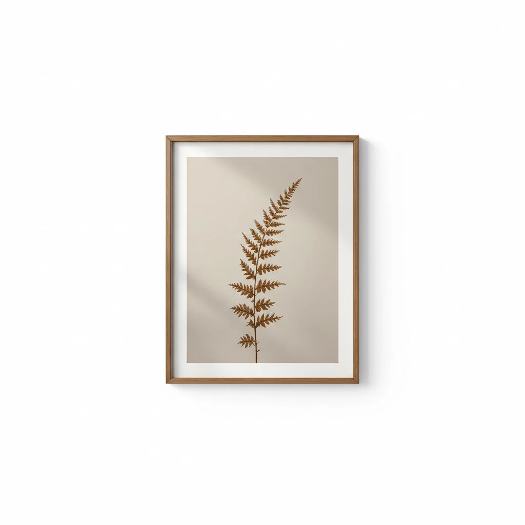 Pressed Fern Wall Print