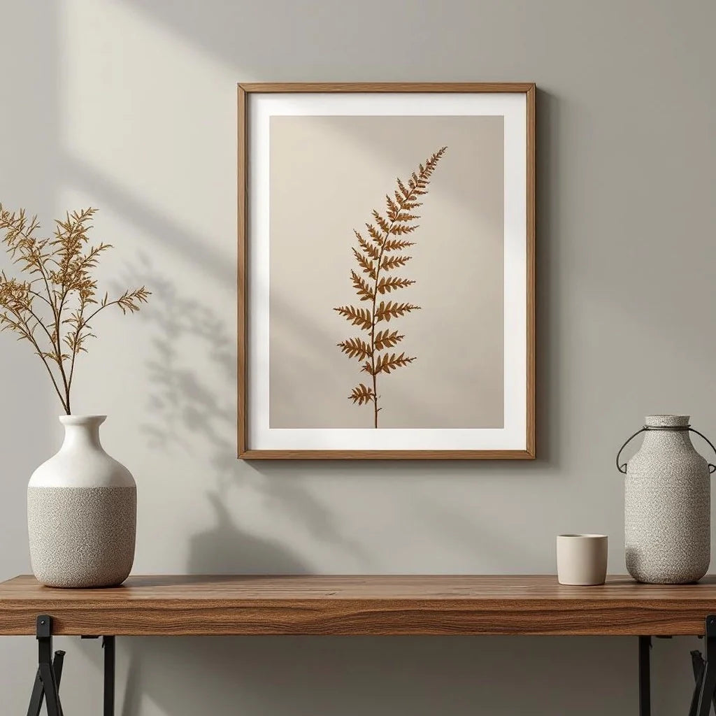 Pressed Fern Wall Print