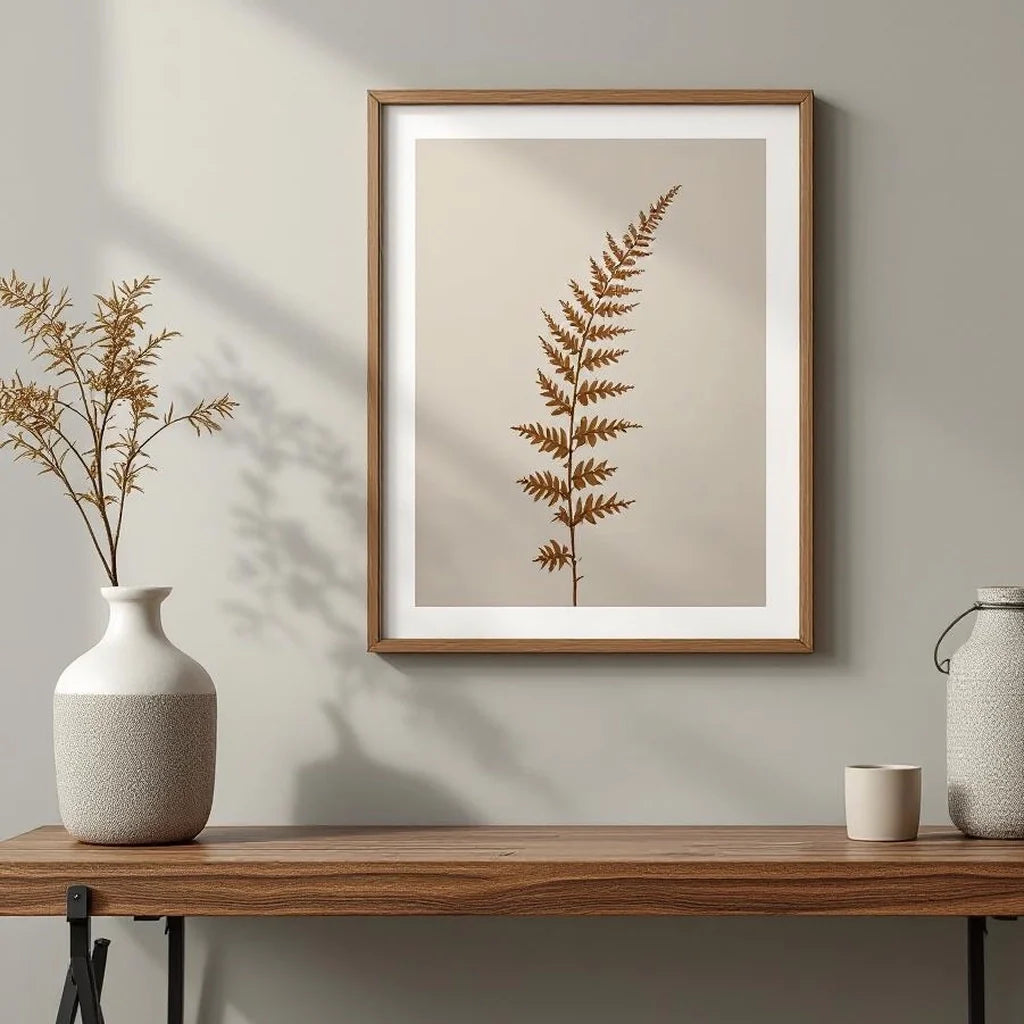 Pressed Fern Wall Print